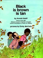 Black is brown is tan book cover