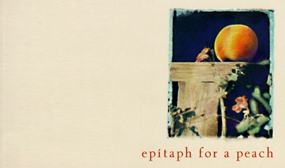 book cover "Epitaph For a Peach: Four Seasons On My Family Farm" by David Mas Masumoto