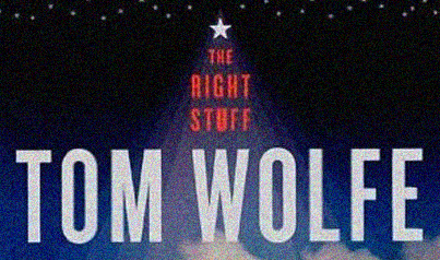 book cover " The Right Stuff" by Tom Wolfe