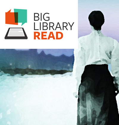 picture of a woman facing forward and the heading reads 'Big Library Read'