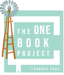 Logo - The One Book Project founded 2002
