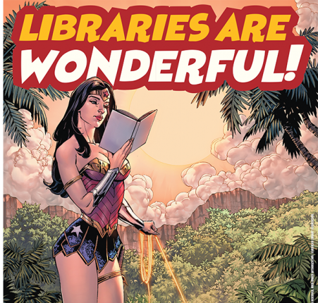 Poster image: Libraries Are Wonderful!